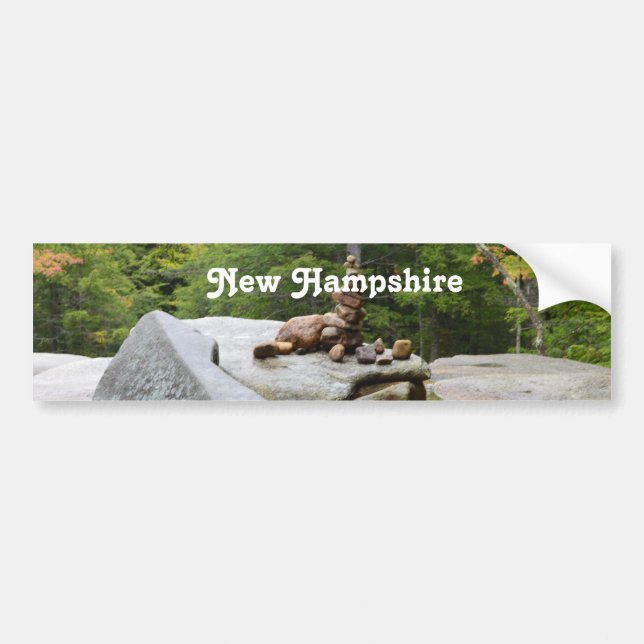 Mountains in New Hampshire Bumper Sticker (Front)