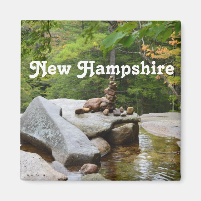 Mountains in New Hampshire Magnet (Front)