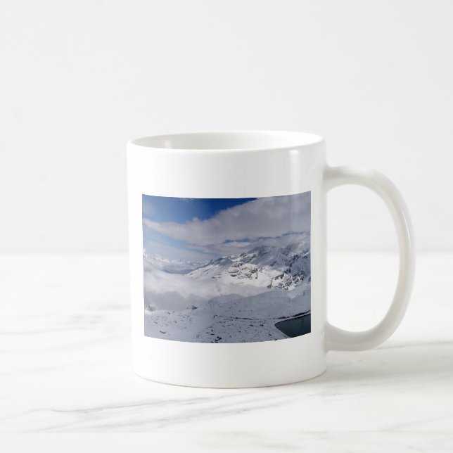 Mountains in Switzerland Coffee Mug (Right)
