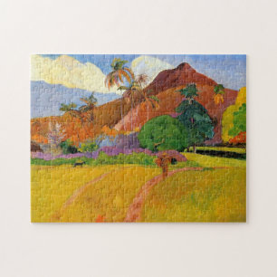 'Mountains in Tahiti' - Paul Gauguin Jigsaw Puzzle