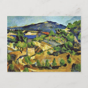 Mountains In The French Provence By Paul Cézanne Postcard