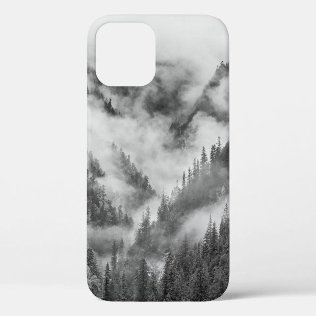 Mountains in the mist. Case-Mate iPhone case (Back)