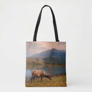 Mountains Jacques Mountain Range Alberta Canada Tote Bag