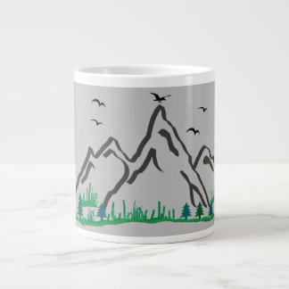 Mountains Large Coffee Mug