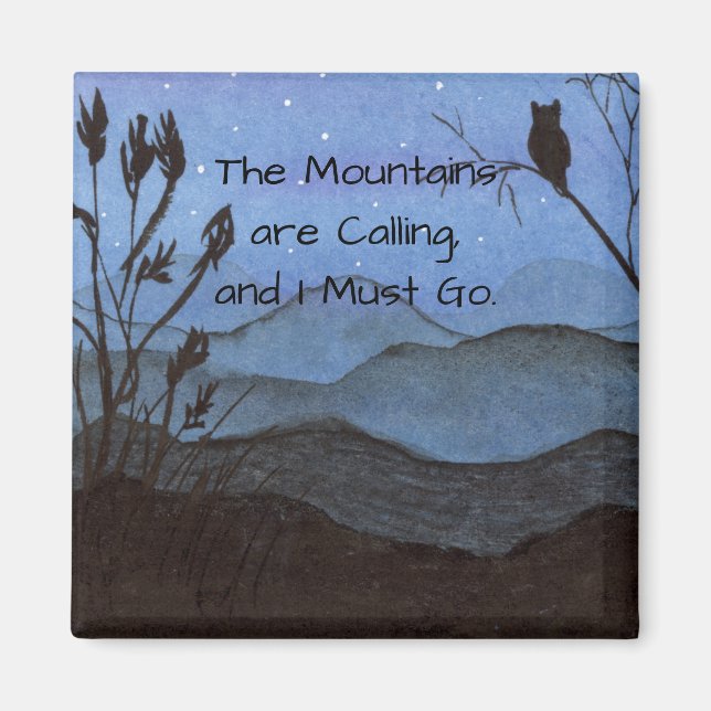Mountains Magnet (Front)