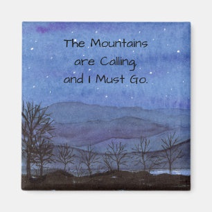 Mountains Magnet