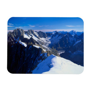 Mountains Mont Blanc, European Alps Magnet