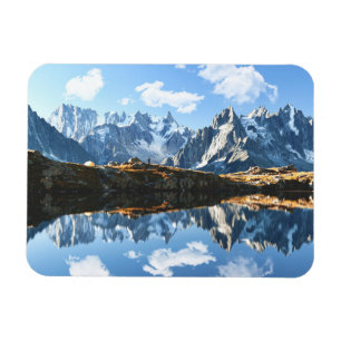 Mountains   Mont Blanc Massif, France Magnet