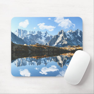 Mountains   Mont Blanc Massif, France Mouse Pad
