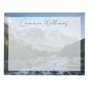 Mountains   Mont Blanc Massif, Italy Notepad