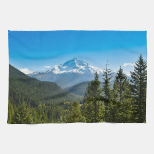 Mountains Mt. Hood Oregon Tea Towel
