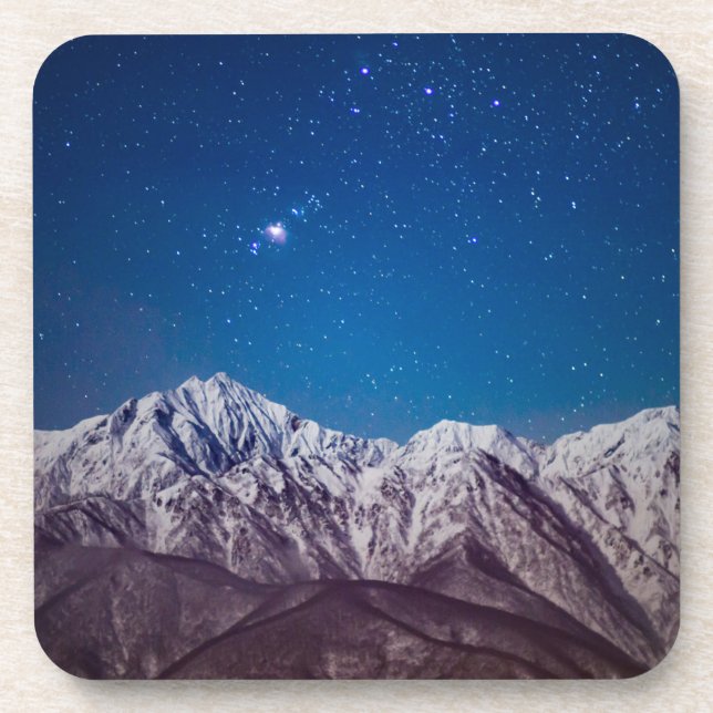 Mountains | Mt. Jiigatake & Mt. Kashima-yarigatake Coaster (Front)