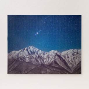 Mountains Mt. Jiigatake & Mt. Kashima-yarigatake Jigsaw Puzzle