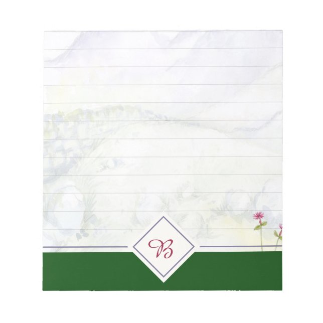 Mountains Notepad (Front)