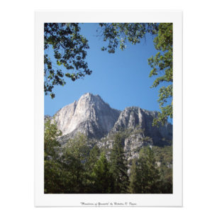 "Mountains of Yosemite" Professional Photo Print