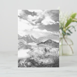 Mountains (photo montage) 3 thank you card