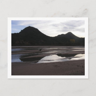 mountains postcard