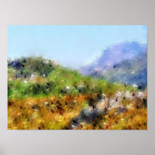 MOUNTAINS POSTER