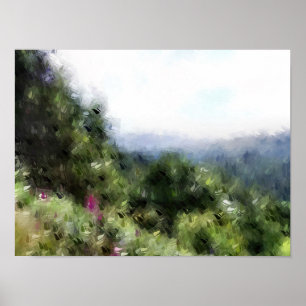 MOUNTAINS POSTER