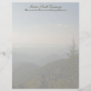 Mountains Professional Business Letterhead