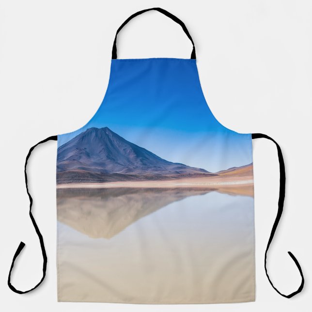 MOUNTAINS REFLECTED ON WATER APRON (Front)