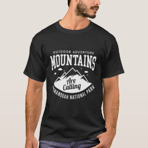 Mountains Shenandoah National Park Souvenir Virgin T-Shirt