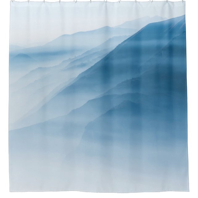 MOUNTAINS SHOWER CURTAIN (Front)
