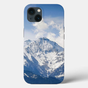 Mountains Sky Snow Clouds iPhone 13 Case