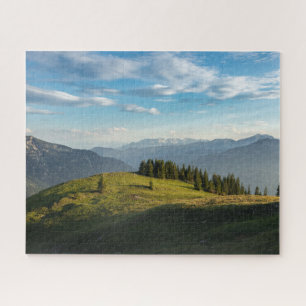 Mountains   Spitzingsee Lake, Swiss Alps Jigsaw Puzzle
