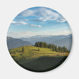 Mountains Spitzingsee Lake, Swiss Alps Magnet
