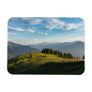 Mountains Spitzingsee Lake, Swiss Alps Magnet