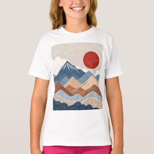 Mountains Sunset Beauty T-Shirt