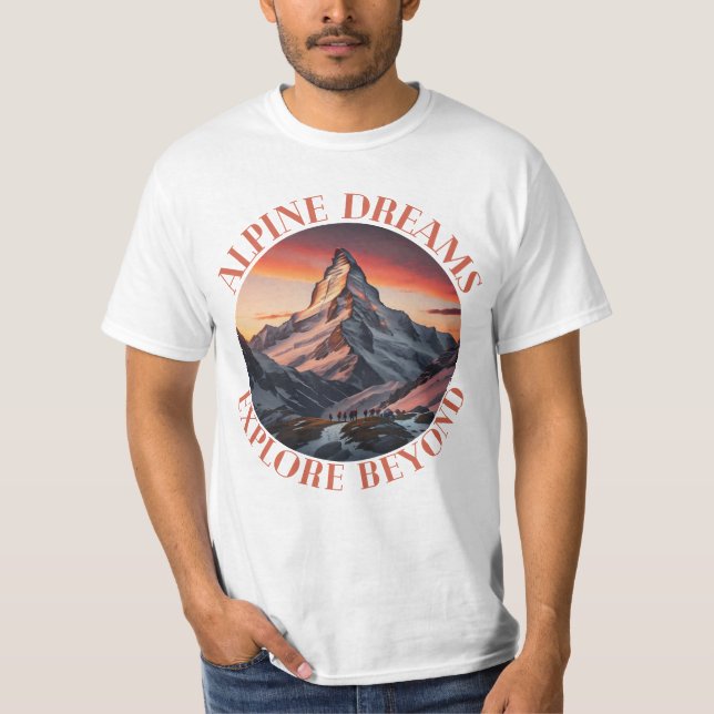 mountains T-Shirt (Front)