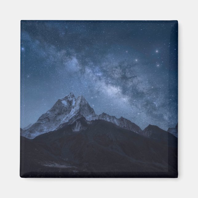 Mountains | Thamserku Mountain, Nepal Magnet (Front)