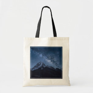 Mountains Thamserku Mountain, Nepal Tote Bag