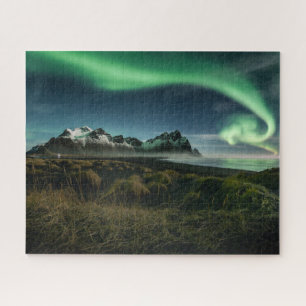 Mountains Vestrahorn Mountain, Iceland Jigsaw Puzzle