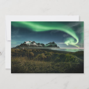 Mountains Vestrahorn Mountain, Iceland Thank You Card