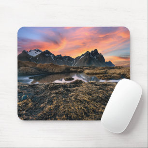 Mountains   Vesturhorn Mountain Iceland Mouse Pad