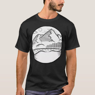 Mountains View Active T-Shirt