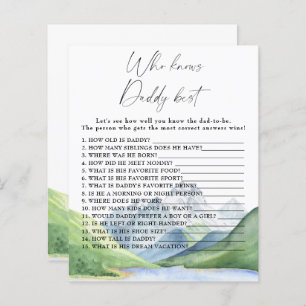 Mountains - Who knows daddy best game