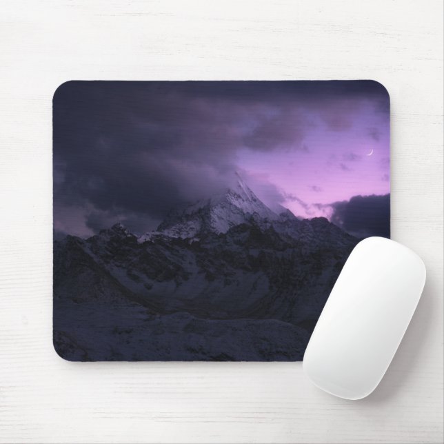 Mountains | Yading National Park, Sichuan, China Mouse Pad (With Mouse)