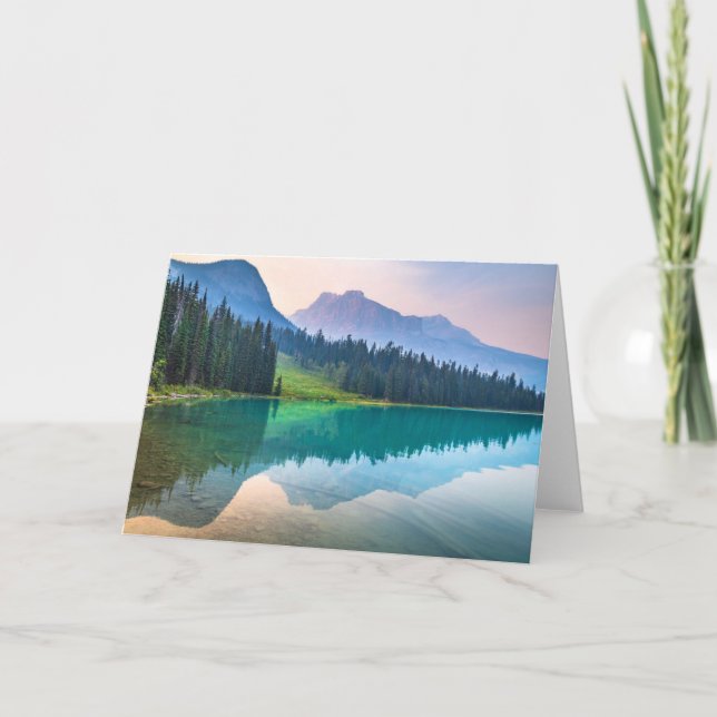 Mountains | Yoho National Park, British Columbia Card (Front)