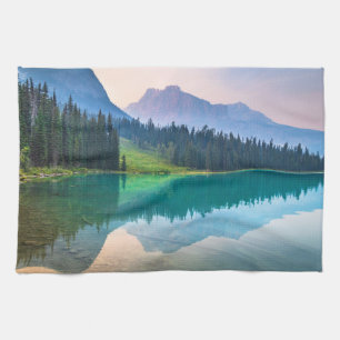 Mountains Yoho National Park, British Columbia Tea Towel