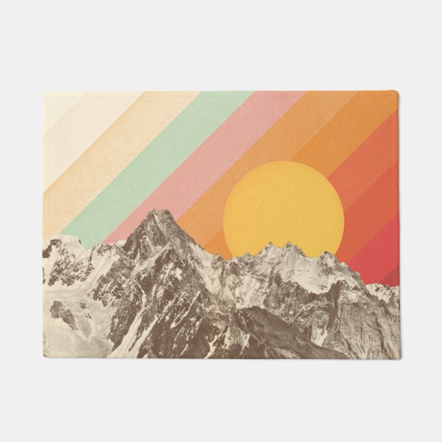Mountainscape 1 | Florent Bodart Doormat (Front)