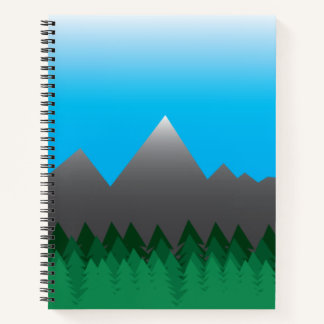 Mountainscape Notebook