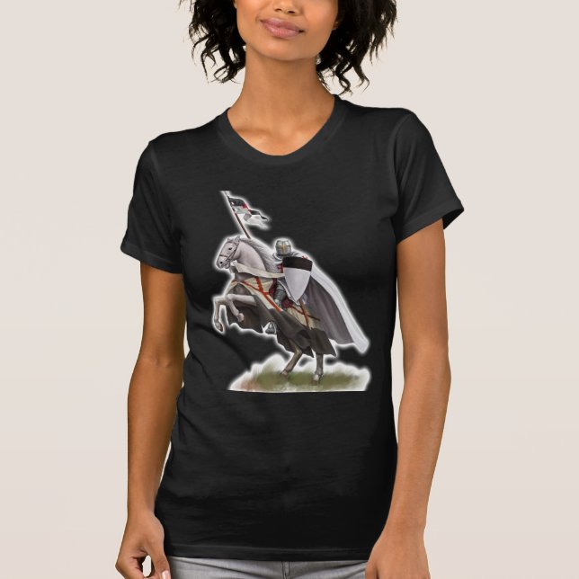 Mounted Knight Templar T-Shirt (Front)