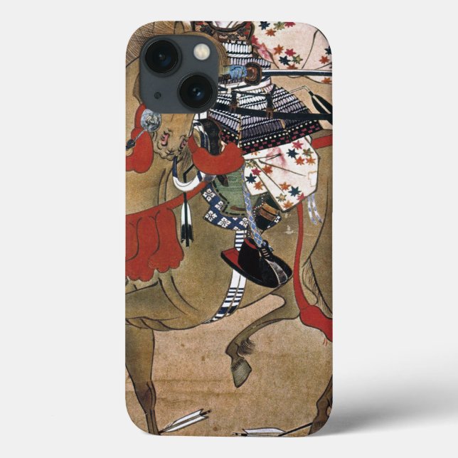 Mounted Samurai Case-Mate iPhone Case (Back)