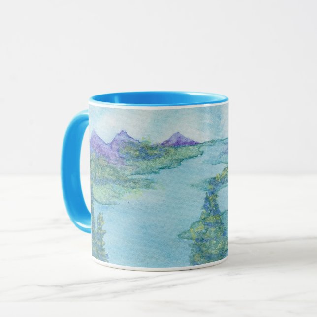 Mountian Shimmer by Lyric Rivera - Coffee Mug (Front Left)