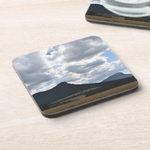 Mounts Sturgeon and Abrupt Under Dramatic Clouds Coaster