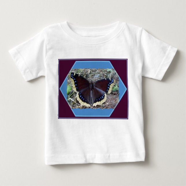 Mourning Cloak Butterfly Baby Infant T-Shirt (Front)